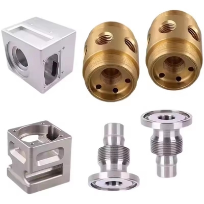 Brass Fabrication CNC Machining Milling Mechanical Parts with Ra0.2-Ra3.2 Roughness