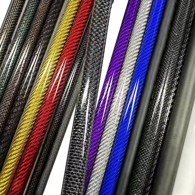 20mm 3k weaving carbon fibre tube 50mm 65mm 70mm 75mm carbon fiber rod/tubing