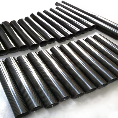 20mm 3k weaving carbon fibre tube 50mm 65mm 70mm 75mm carbon fiber rod/tubing