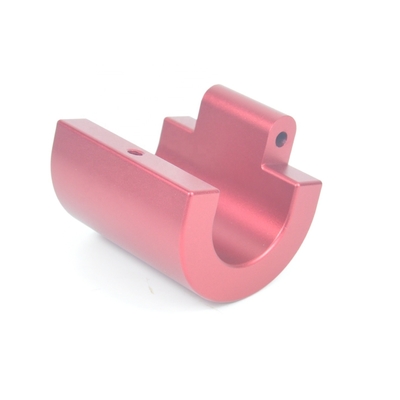 Ra0.1 CNC Turning Parts ANSI Cnc Mechanical Parts Pink Blue