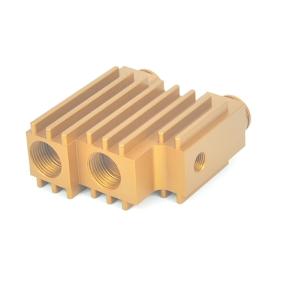 Ra0.1 CNC Turning Parts ANSI Cnc Mechanical Parts Pink Blue