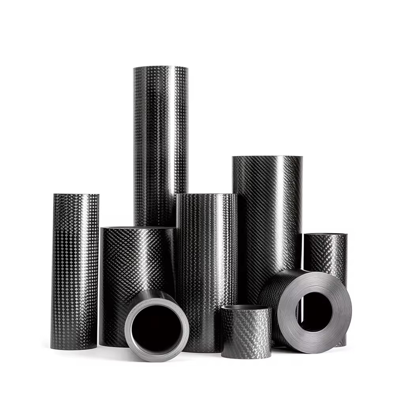 Chinese Factory Custom Shape 3K Carbon Fiber Tube,CNC Cutting Carbon Fiber Pole