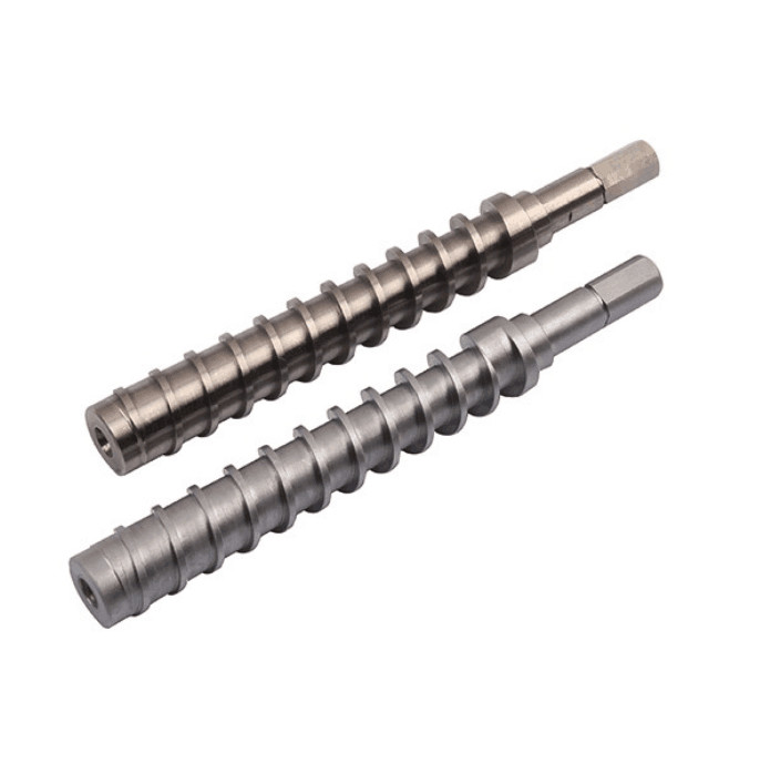 Small Diameter 304 Stainless Steel Auger Screw CNC Machined Parts For Food Machinery