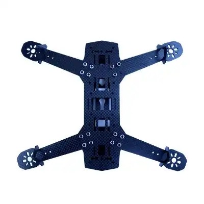UAV FPV Drone Frame CNC Carbon Fiber Parts Cutomized OEM For Industrial Equipment