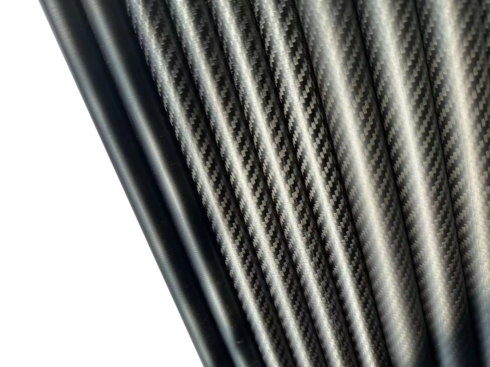Carbon fiber tube hollow carbon tube air model reinforcing rod, kite bone, all carbon fiber rod 2 2.5 3 4 5 6 7mm